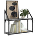 Raft cu 2 niveluri, gri sonoma, 60x21x51 cm, lemn prelucrat - WALTI WALTI