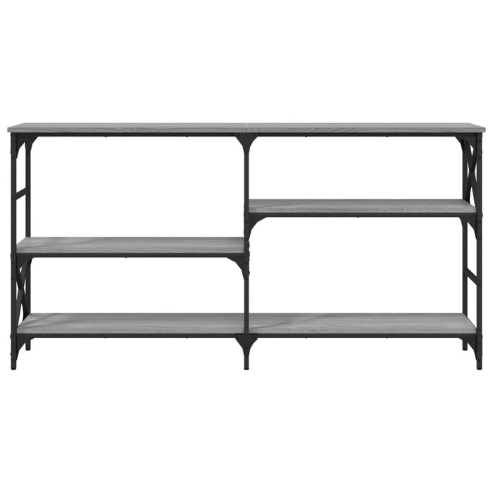Măsuță consolă, gri sonoma, 150x29x76,5 cm, lemn prelucrat - WALTI WALTI
