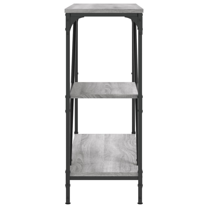 Măsuță consolă, gri sonoma, 88,5x30x75 cm, lemn prelucrat - WALTI WALTI