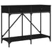 Măsuță consolă, negru, 100x39x78,5 cm, lemn compozit - WALTI WALTI