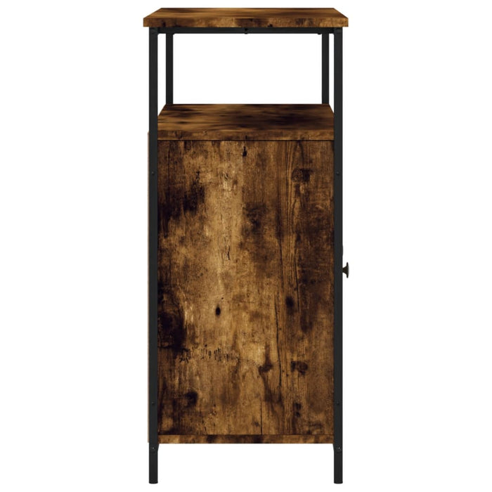 Servantă, stejar fumuriu, 100x35x80 cm, lemn prelucrat - WALTI WALTI