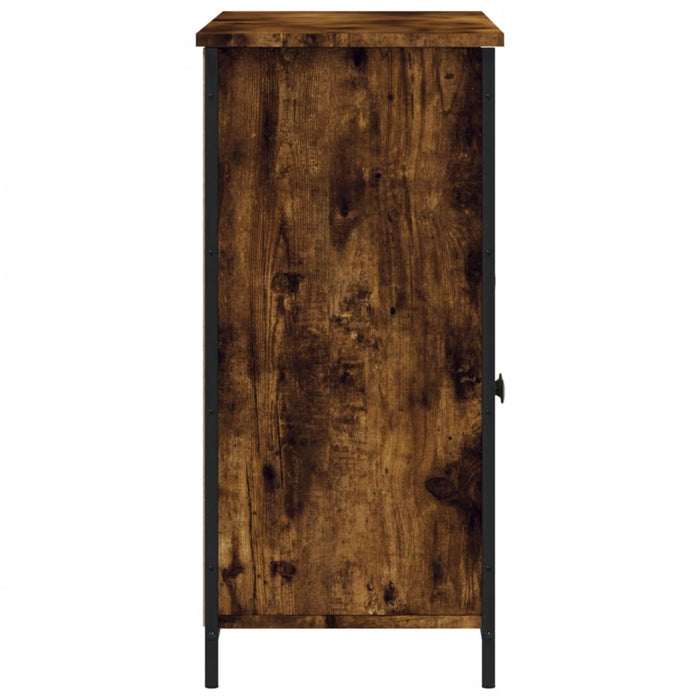 Servantă, stejar fumuriu, 100x35x75 cm, lemn prelucrat WALTI