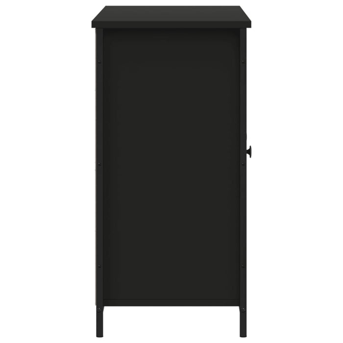 Servantă, negru, 100x35x70 cm, lemn prelucrat WALTI