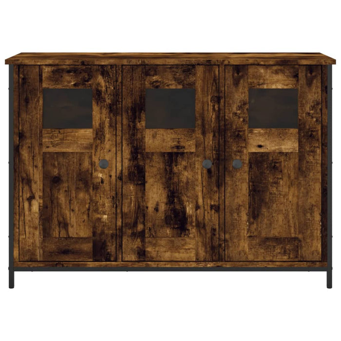 Servantă, stejar fumuriu, 100x35x70 cm, lemn prelucrat - WALTI WALTI