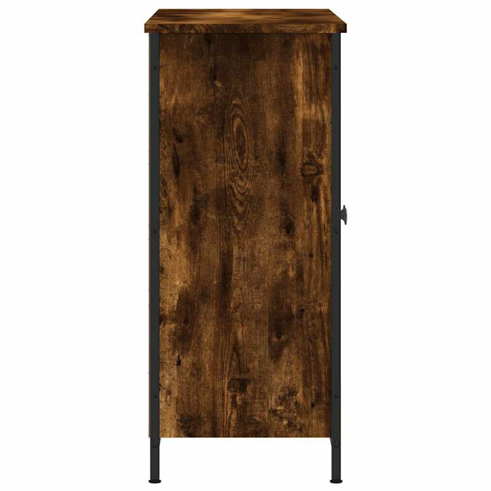 Servantă, stejar fumuriu, 100x33x75 cm, lemn prelucrat WALTI