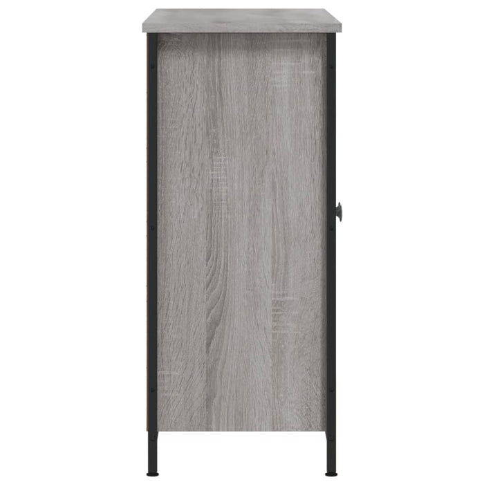 Servantă, gri sonoma, 100x33x75 cm, lemn compozit - WALTI WALTI