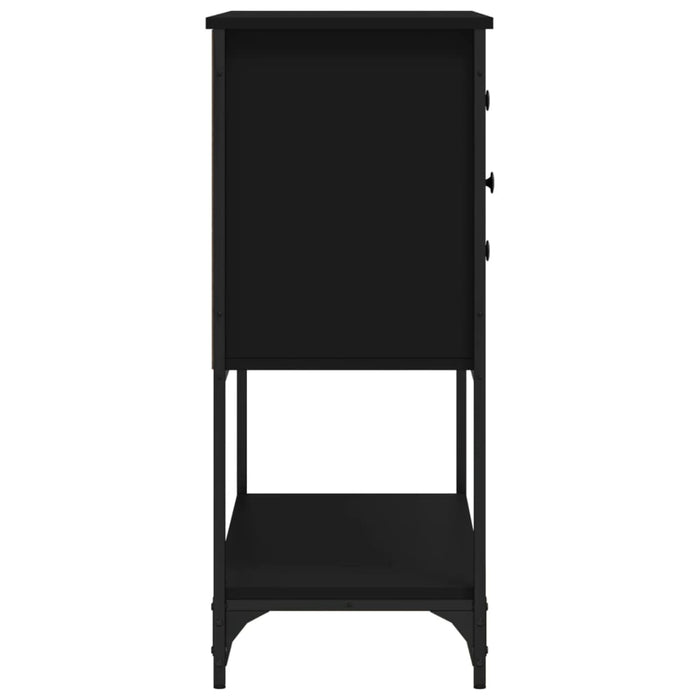 Servantă, negru, 100x36x85 cm, lemn prelucrat WALTI