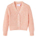 Cardigan copii tricotat mixt roz 116 - WALTI WALTI