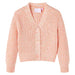 Cardigan copii tricotat mixt roz 140 - WALTI WALTI