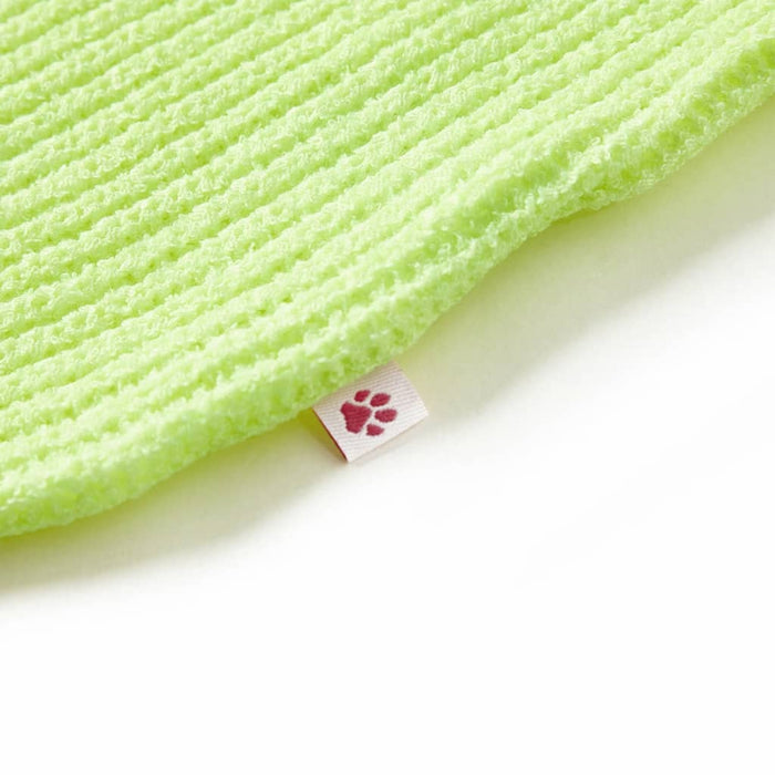 Pulover tricotat pentru copii, galben neon, 128 - WALTI WALTI
