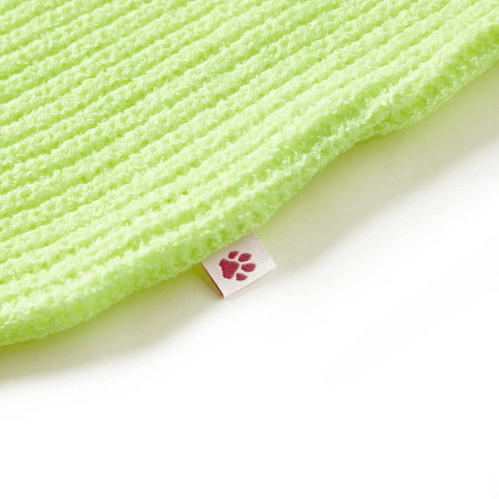 Pulover tricotat pentru copii, galben neon, 140 WALTI