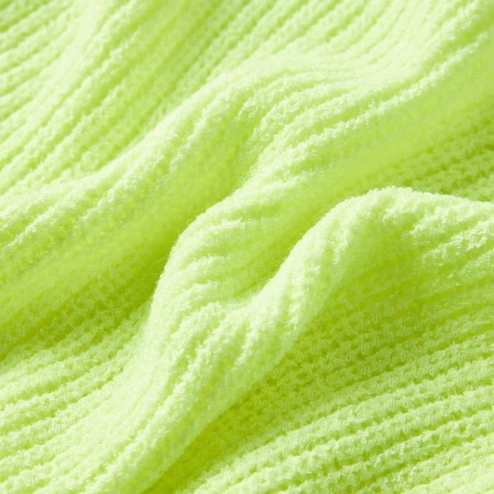 Pulover tricotat pentru copii, galben neon, 140 WALTI