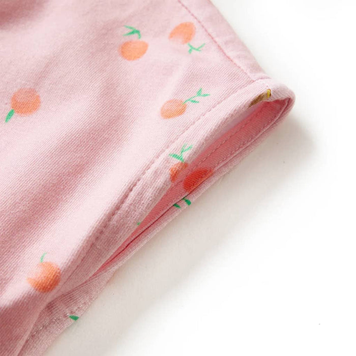 Rochie copii cu șnur, portocaliu deschis, 92 - WALTI WALTI