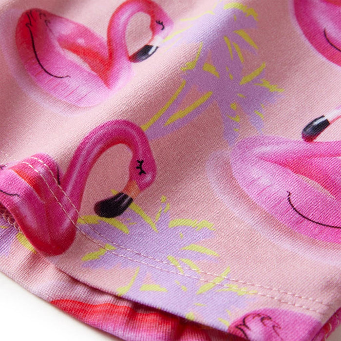 Pantaloni scurți copii cu șnur roz deschis 128 - WALTI WALTI