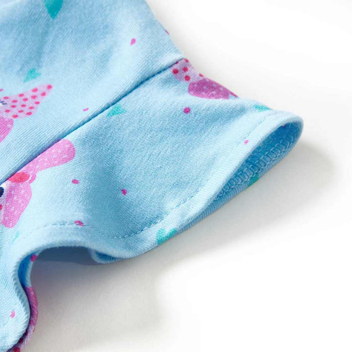 Rochie de copii cu nasturi fără mâneci, albastru 92 - WALTI WALTI