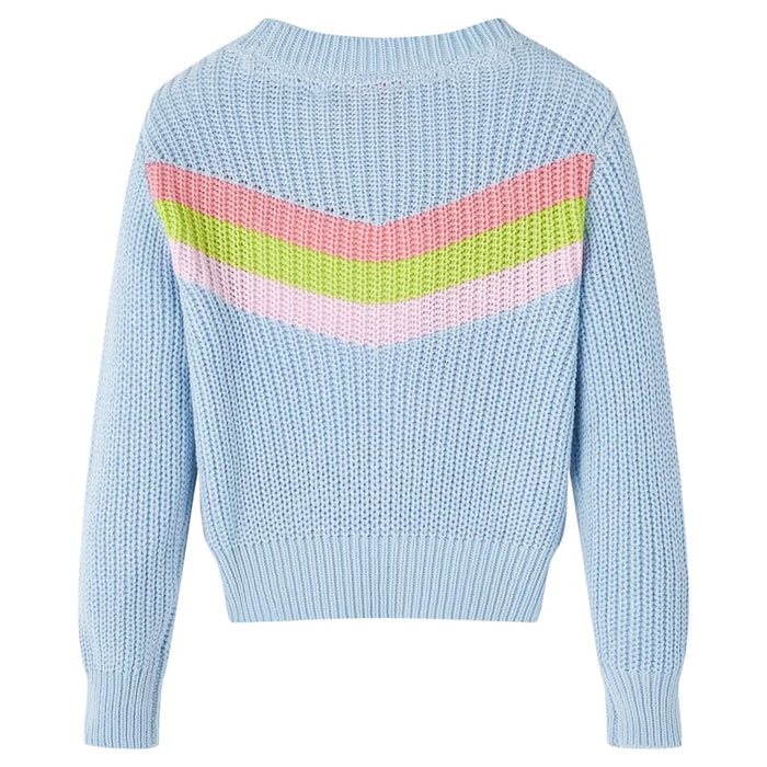 Pulover pentru copii tricotat, albastru, 92 - WALTI WALTI