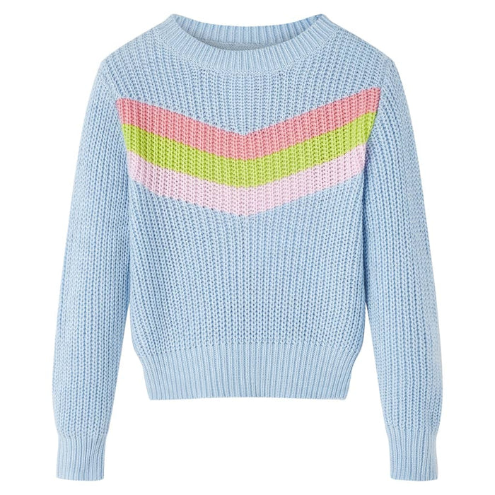 Pulover pentru copii tricotat, albastru, 104 WALTI
