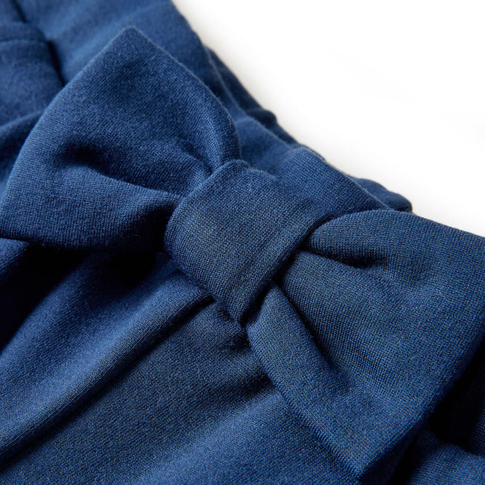 Pantaloni pentru copii cu picioare largi, bleumarin, 104 WALTI