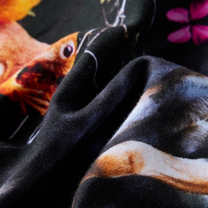 Rochie pentru copii cu mâneci lungi, bleumarin, 116 - WALTI WALTI