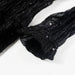 Rochie pentru copii cu mâneci lungi, negru, 116 - WALTI WALTI