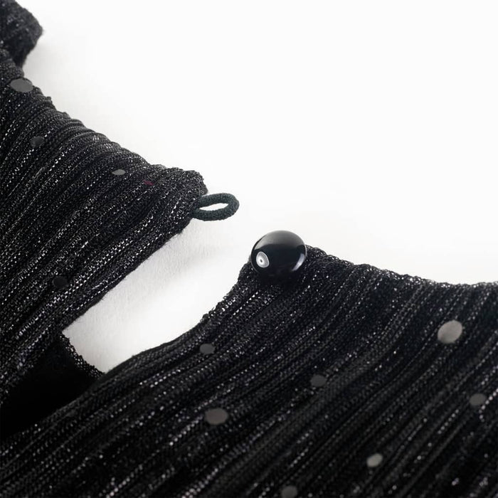 Rochie pentru copii cu mâneci lungi, negru, 116 - WALTI WALTI