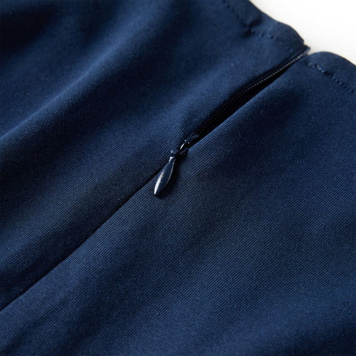 Rochie pentru copii cu mâneci lungi, bleumarin, 116 WALTI