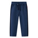 Pantaloni pentru copii cu ornamente negre, bleumarin, 116 - WALTI WALTI