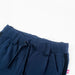 Pantaloni pentru copii cu ornamente negre, bleumarin, 116 - WALTI WALTI