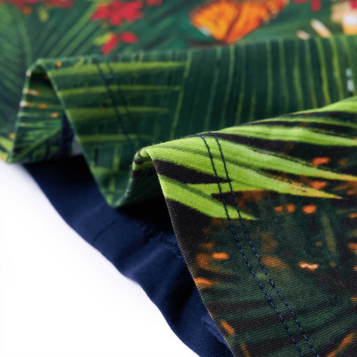 Rochie pentru copii cu mâneci lungi, bleumarin, 116 - WALTI WALTI