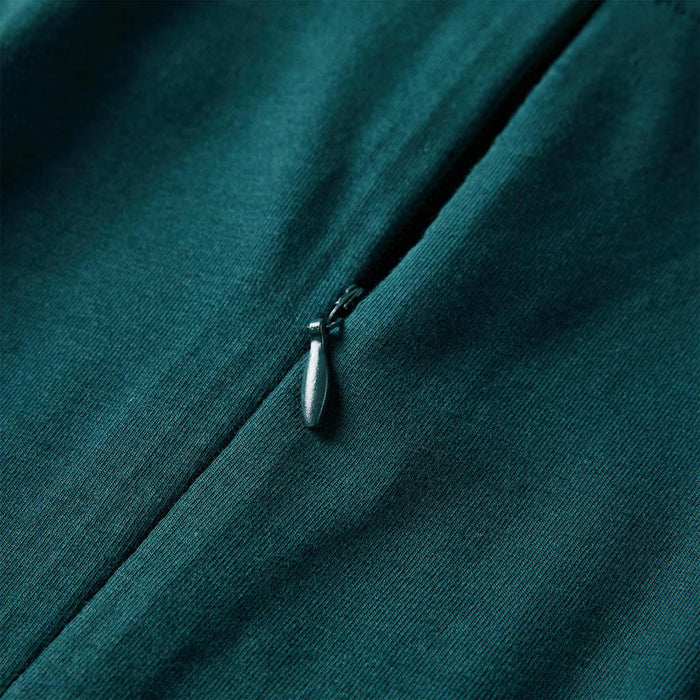 Rochie pentru copii cu mâneci lungi, verde închis, 116 - WALTI WALTI