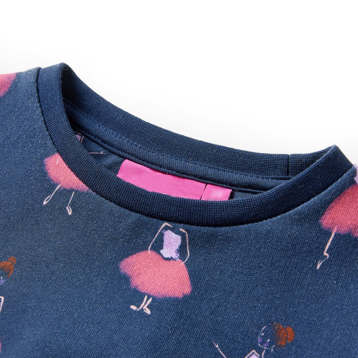 Rochie pentru copii, bleumarin, 104 - WALTI WALTI