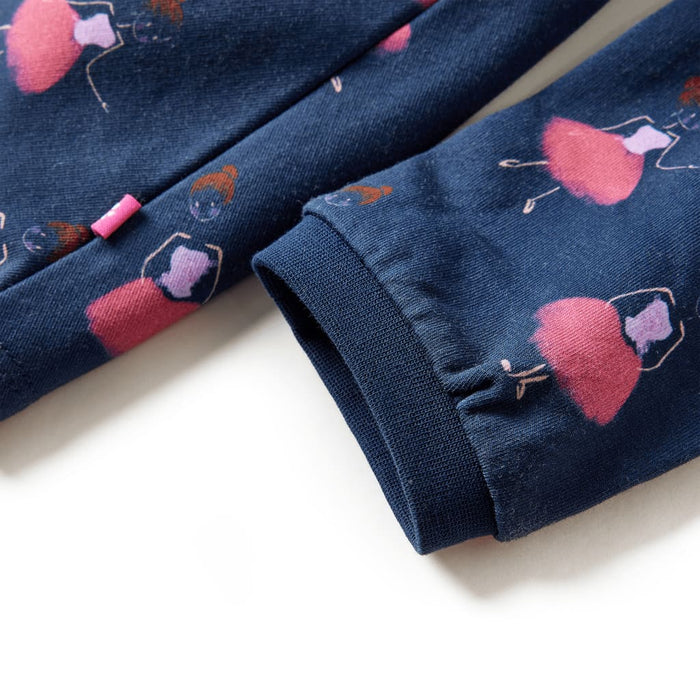 Rochie pentru copii, bleumarin, 116 - WALTI WALTI