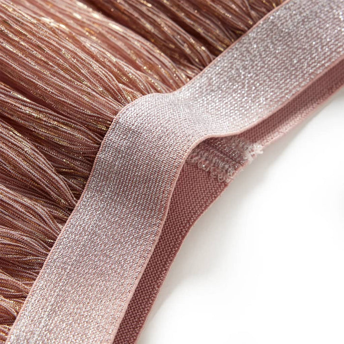 Fustă cu sclipici pentru copii, roz deschis, 140 - WALTI WALTI