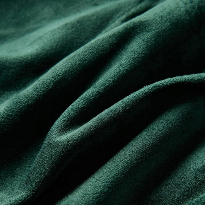 Bluză pentru copii cu volane verde închis 140 - WALTI WALTI