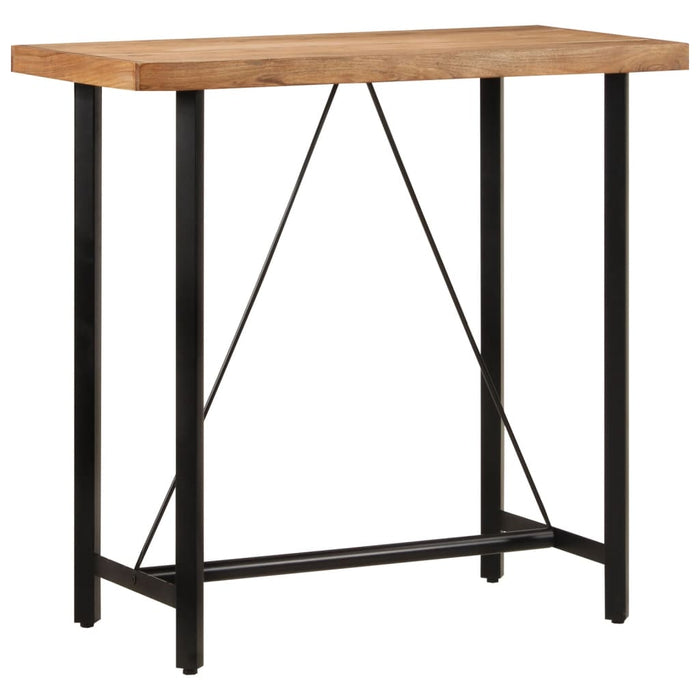 Masă de bar, 110x55x107 cm, lemn masiv acacia și fier - WALTI WALTI