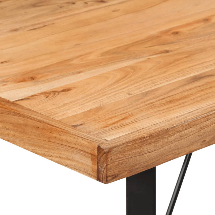Masă de bar, 110x55x107 cm, lemn masiv acacia și fier - WALTI WALTI