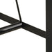 Masă de bar, 110x55x107 cm, lemn masiv acacia și fier - WALTI WALTI