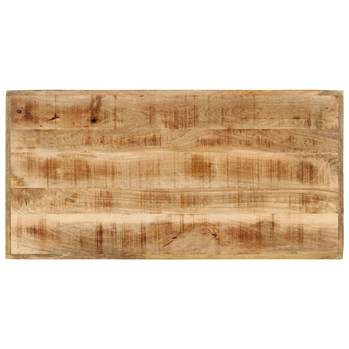 Masă de bar, 110x55x107 cm, lemn masiv de mango și fier - WALTI WALTI