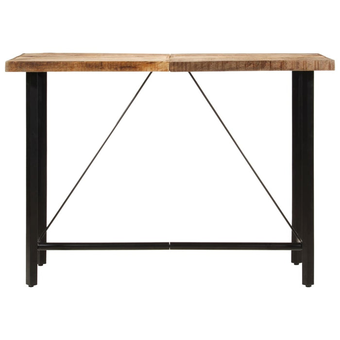 Masă de bar, 150x70x107 cm, lemn masiv mango și fier - WALTI WALTI