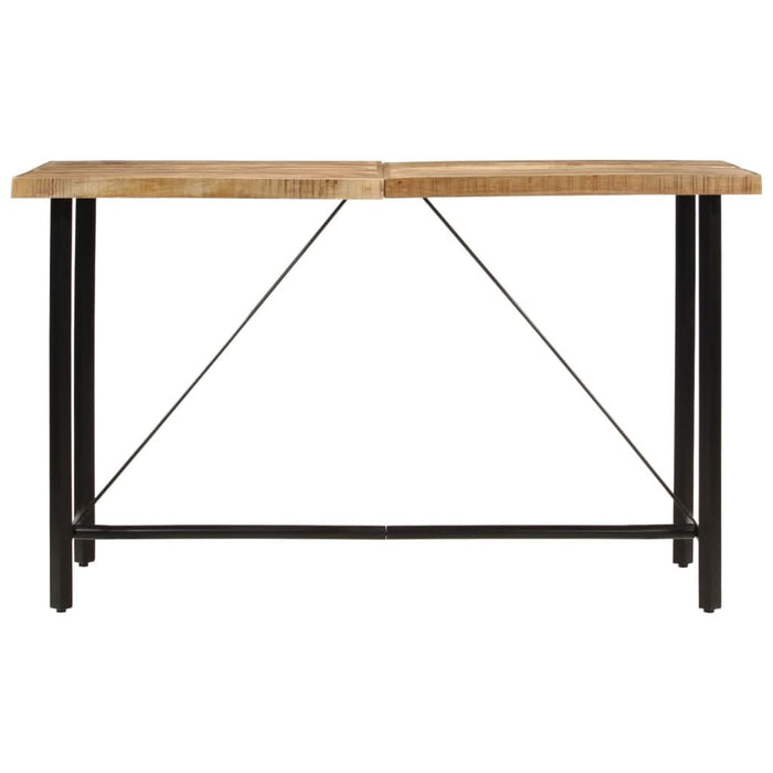 Masa de bar, 180x70x107 cm, lemn masiv de mango și fier - WALTI WALTI