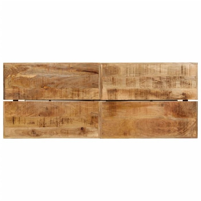 Masa de bar, 180x70x107 cm, lemn masiv de mango și fier - WALTI WALTI