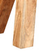 Bancă de gimnastică, maro, 160 cm, piele naturală - WALTI WALTI