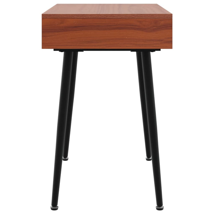 Birou de computer cu sertar, maro, 110x50x75 cm, lemn prelucrat - WALTI WALTI