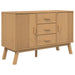 Dulap "OLDEN", maro, 114x43x73,5 cm, lemn masiv pin - WALTI WALTI