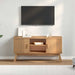 Dulap TV „OLDEN”, maro, 114x43x57 cm, lemn masiv pin - WALTI WALTI