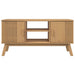 Dulap TV „OLDEN”, maro, 114x43x57 cm, lemn masiv pin - WALTI WALTI