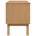 Dulap TV „OLDEN”, maro, 114x43x57 cm, lemn masiv pin - WALTI WALTI