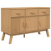 Dulap "OLDEN", maro, 114x43x73,5 cm, lemn masiv pin - WALTI WALTI