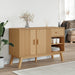 Dulap "OLDEN", maro, 114x43x73,5 cm, lemn masiv pin - WALTI WALTI