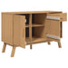 Dulap "OLDEN", maro, 114x43x73,5 cm, lemn masiv pin - WALTI WALTI